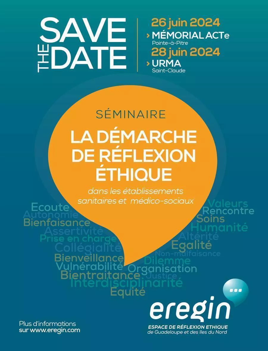Séminaire : La démarche de réflexion éthique dans les établissements sanitaires et médico-sociaux