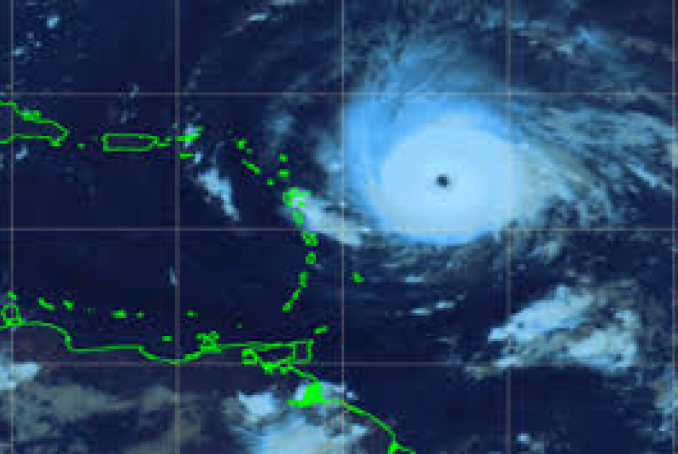 Irma vue satelitte